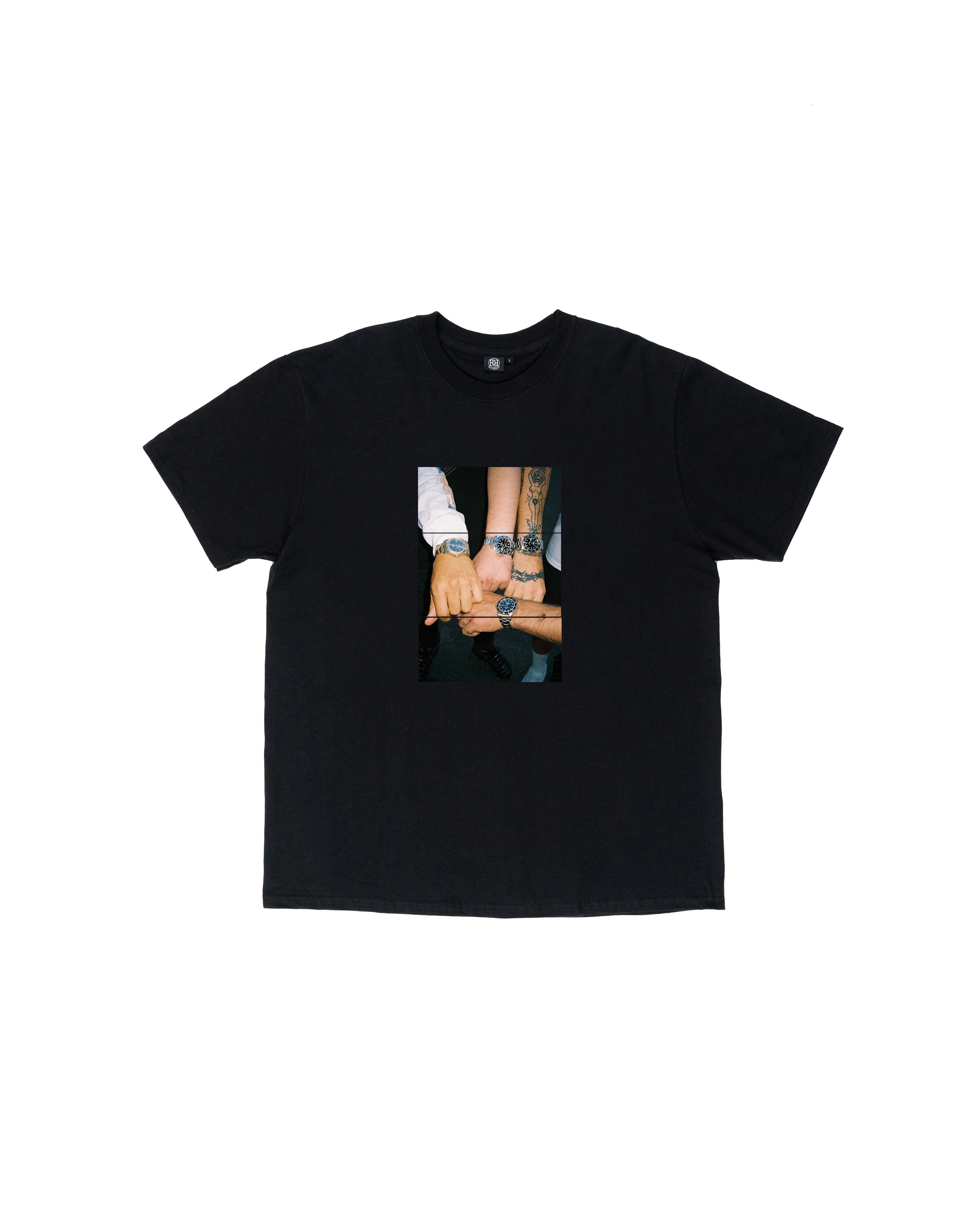 100k SWISS BOYS black tee