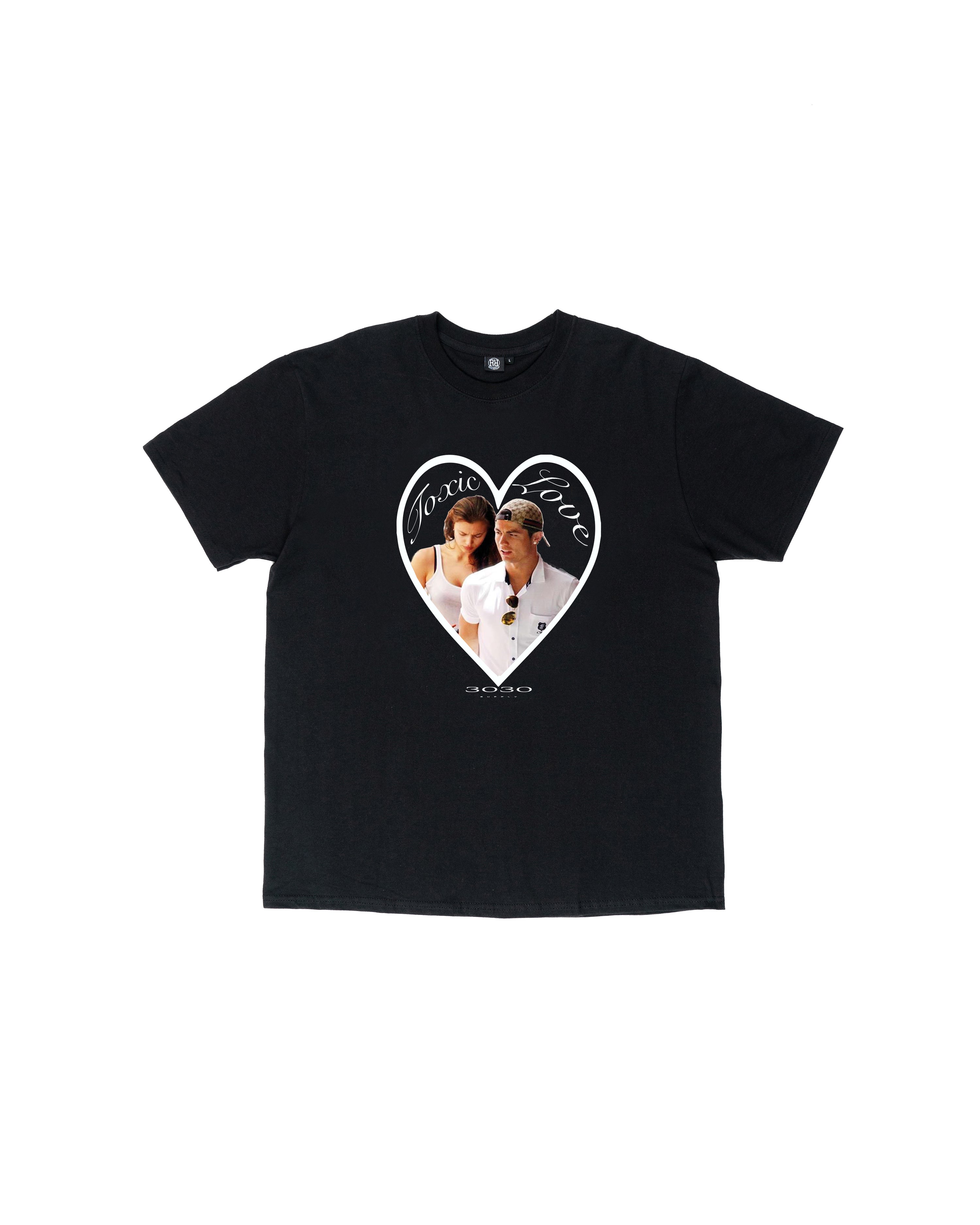 Toxic Love Crille Tee Black