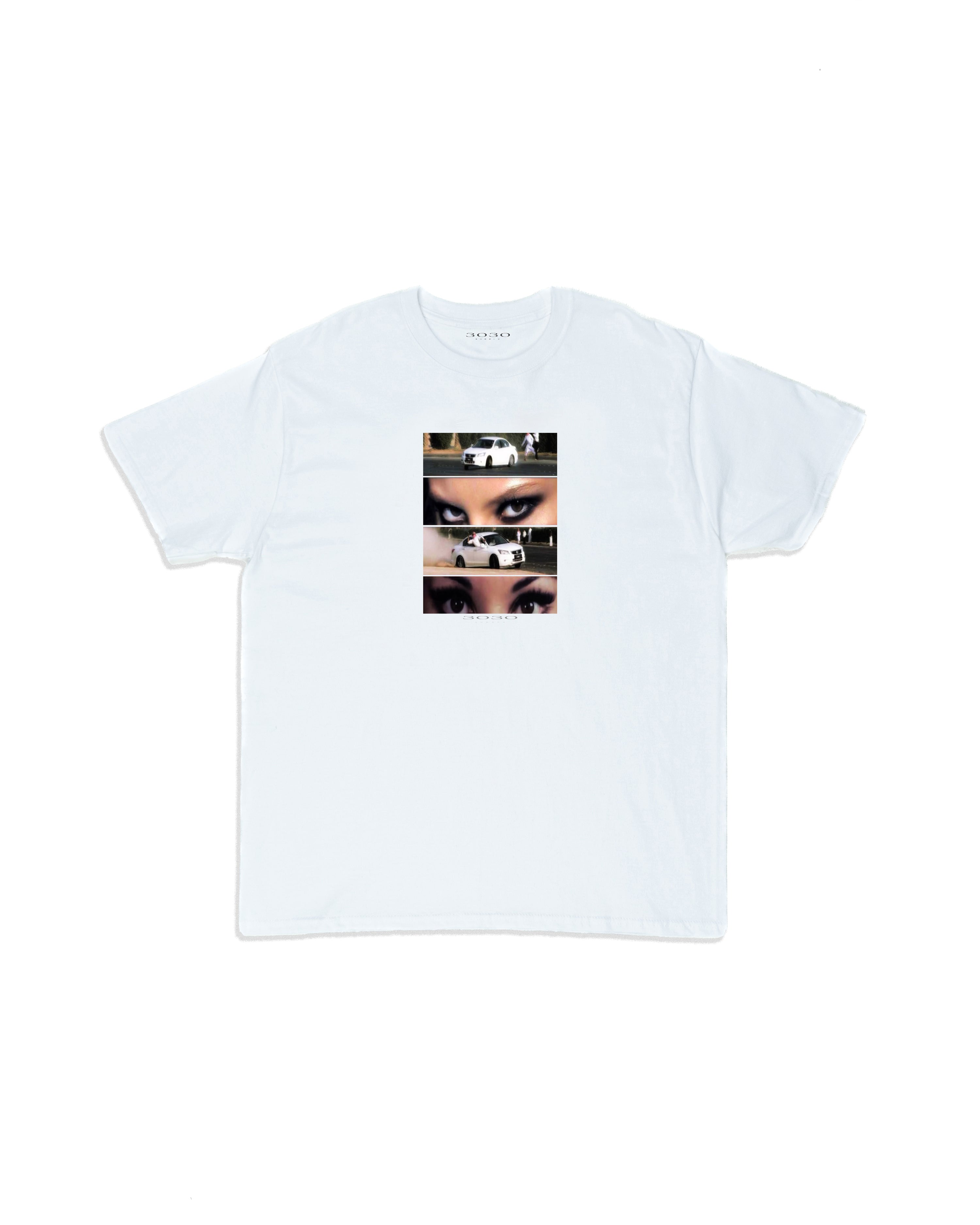 only her eyes tee white
