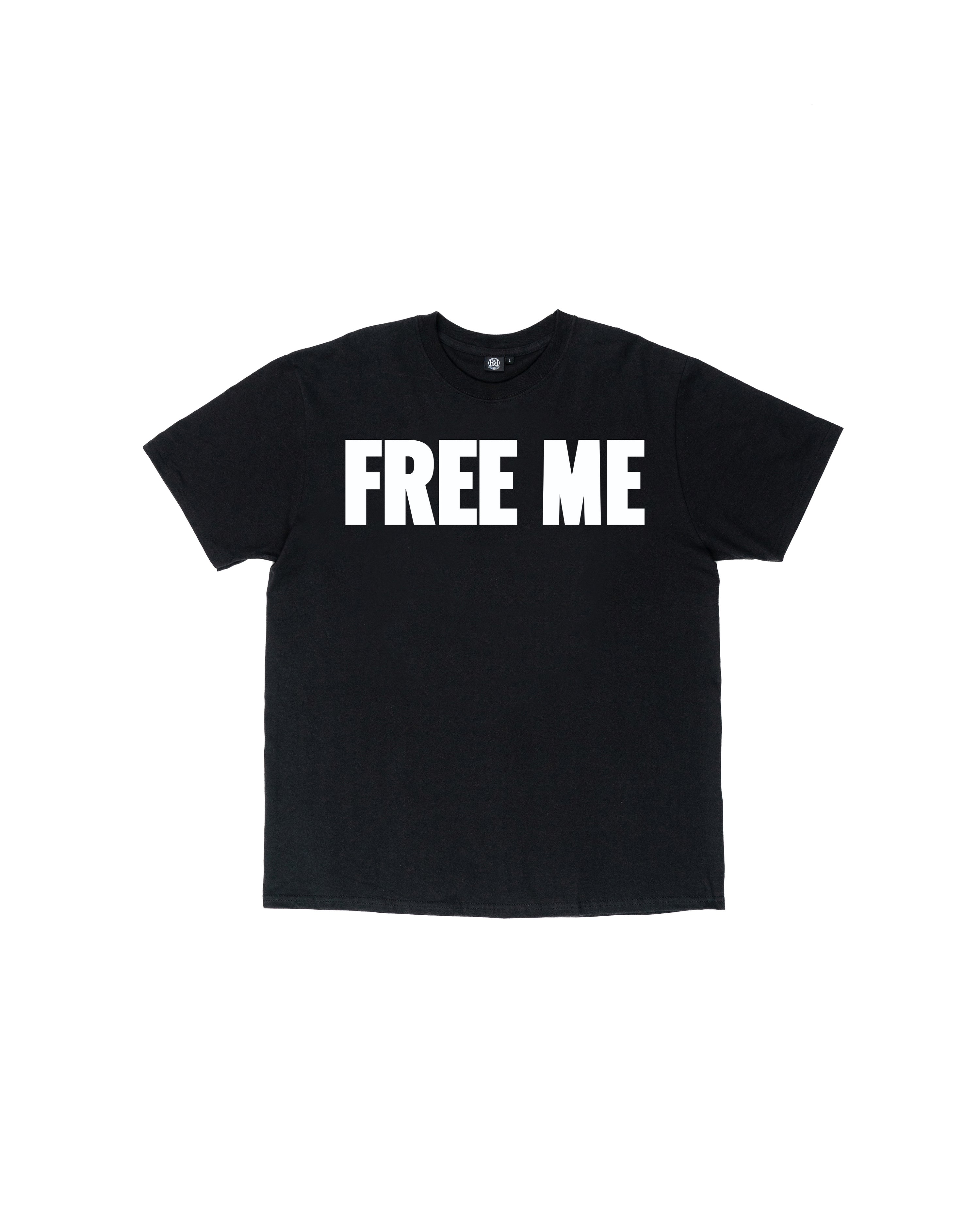 FREE ME Tee black