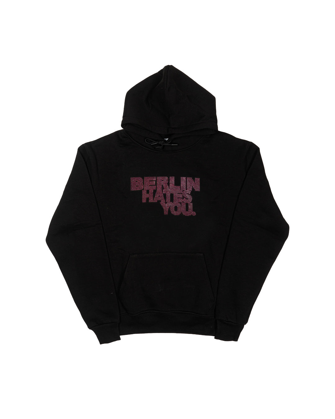 BERLIN HATES YOU. BLACK PINK RHINESTONE
