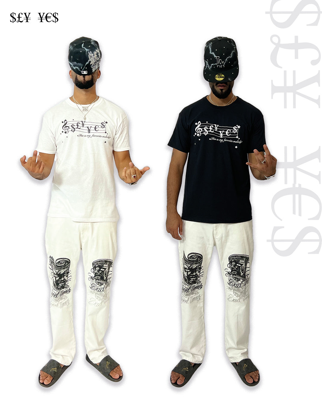 $£¥  ¥€$ TEE WHITE